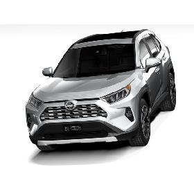 3D Toyota RAV4 2020 model